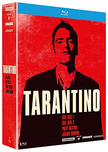 Quentin Tarantino - Coffret - Pulp Fiction + Jackie Brown + Kill Bill Vol. 1 + 2 [Blu-ray]