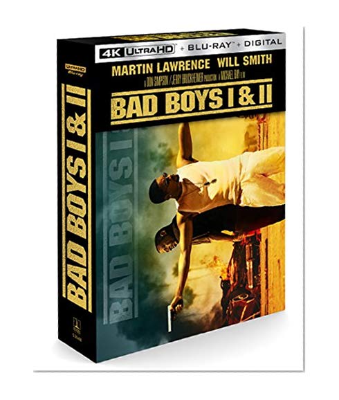 Book Cover Bad Boys 1 & 2 Collection (4K Ultra HD + Blu-ray + Digital)