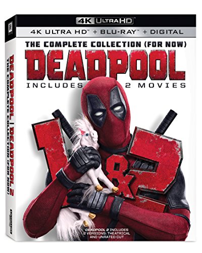 Book Cover Deadpool 1+2 2-Pack [Blu-ray]