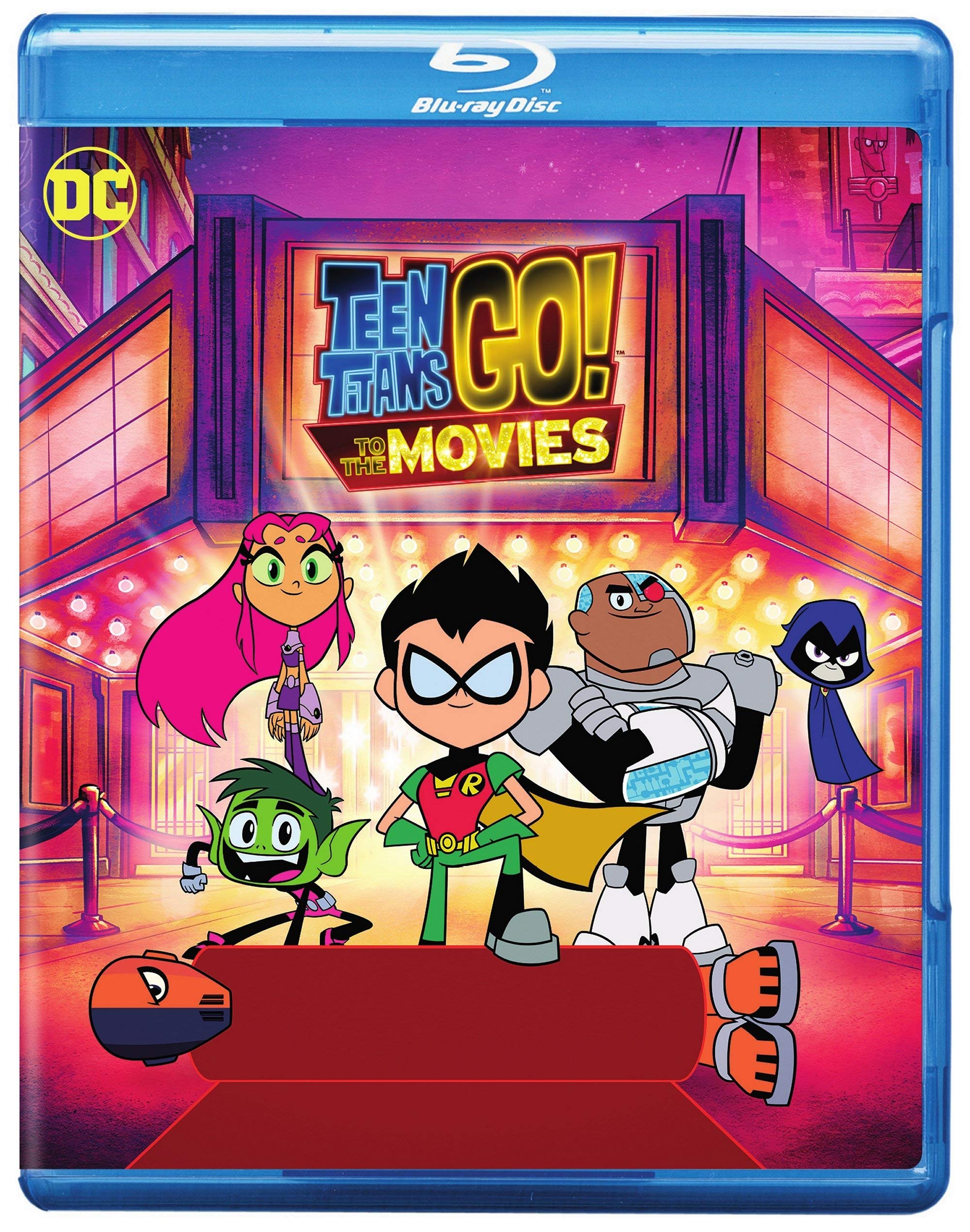 Book Cover Teen Titans Go! To the Movies (Blu-ray)