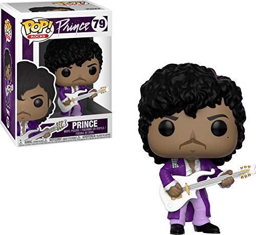 Book Cover Funko Pop Rocks: Prince - Purple Rain Collectible Figure, Multicolor