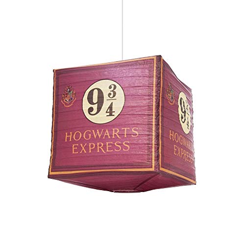 Groovy  Harry Potter Paper Light Shade 9 3/4 Hogwarts Express Decorazioni