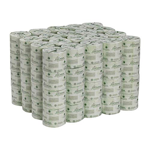 Book Cover Product of Georgia Pacific - Envision, Recycled Bath Tissue, 2-Ply, 550 Sheets - 80 Rolls - Toilet Paper [Bulk Savings]