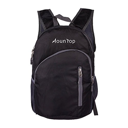mountop Outdoor Lightweight Foldable Water Resistant Backpack for Travel Hiking Riding