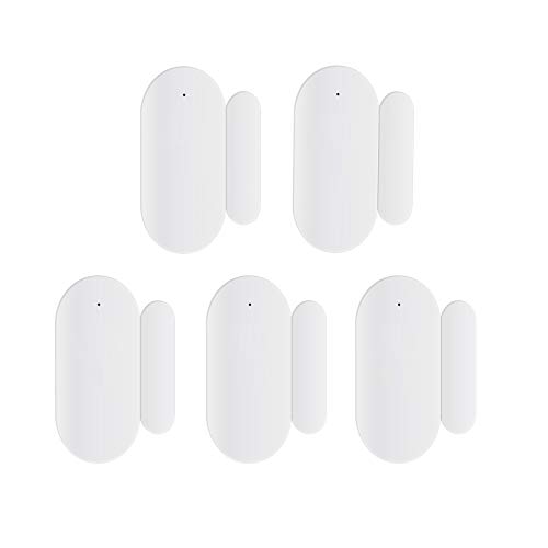 JC 433MHz Wireless Door Sensor Burglar Alarm Sensor 5 Pack