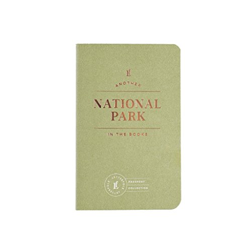 Book Cover National Park Passport Journal - Pocket-Sized Outdoor Experience Book (3.5