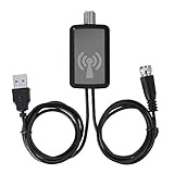 HDTV Antenna Amplifier Signal Booster TV HDTV Antenna USB Powered Vhf(172-240Mhz)|UHF(470-860Mhz)|Compatible with 720p/1080i/1080p/ATSC
