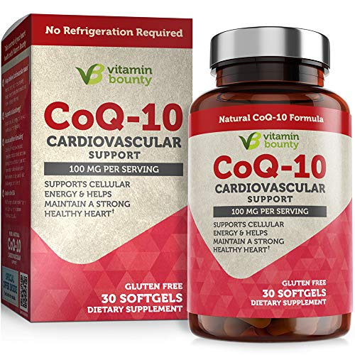 CoQ10 Supplement High Absorption for Cardiovascular & Heart Support - Coenzyme q10 100mg