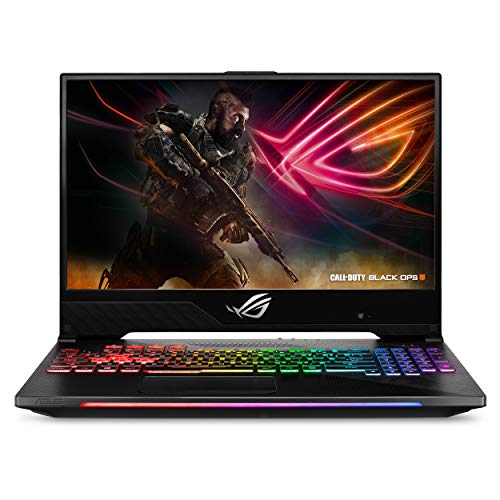 ASUS ROG Strix SCAR II Slim Gaming Laptop GL504, 15.6" 144Hz IPS Type, NVIDIA GeForce GTX 1070, Intel Core i7-8750H Processor, 16GB DDR4, 256GB PCIe SSD + 1TB SSHD, Windows 10 Home - GL504GS-DS74