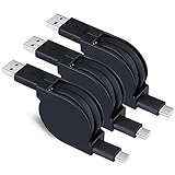 USB Type C Cable,Sicodo USB C Cable Cords 3 Pack (3.3ft) Fast Charger Cord Compatible with Samsung Galaxy S26 S25 S24 S23 FE S22 Ultra S21+ S20 Plus,LG G6 V60 V50 V40,Moto,Google Pixel 10 Pro, MacBook