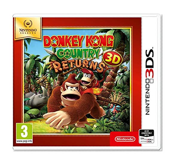 Donkey Kong Country Returns 3DS Game (Selects)