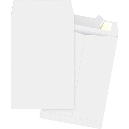Tyvek Envelopes - 10x13 Mailer Tear Resistant Envelopes Tyvek Construction & Easy Self Seal Closure -Bright White - Bulk Pack of 15 - 10 x 13 Inch