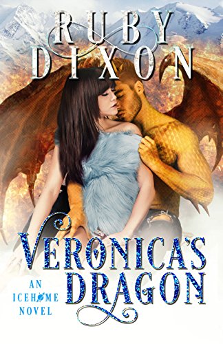 Book Cover Veronica's Dragon: A SciFi Alien Romance (Icehome Book 2)