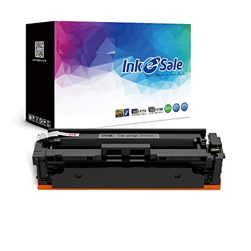 INK E-SALE Black 1 Pack Compatible Toner Cartridge Replacement for HP 410A CF410A 410X for use with HP Color Laserjet Pro MFP M477fdn M477fdw M477fnw Pro M452dn M452nw M452dw Printer