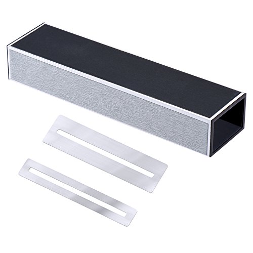Canomo Guitar Fret Sanding Leveler Beam Leveling Bar Bass Luthier Tool with Stainless Steel Fretboard Guard Protector