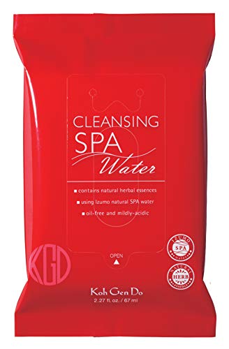 Book Cover Koh Gen Do Spa Cleansing Water Cloth 1 Pack/ 10 Cloth Per Pack