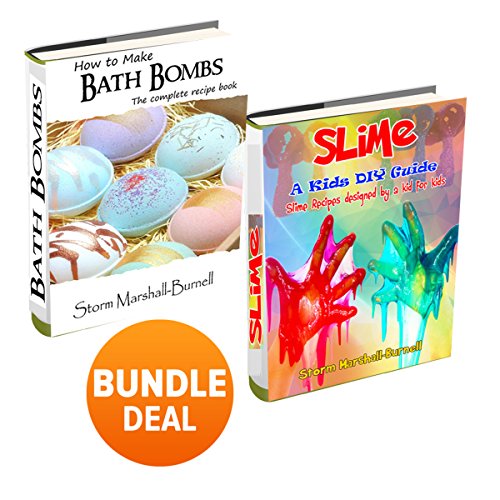 Book Cover How to Make Slime and How to Make Bath Bombs: Double Book Bundle - Complete Recipe Books