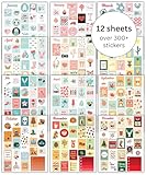 Lamare Seasonal Planner Stickers for Journaling – Aesthetic, Inspirational, and Fun Monthly and Holiday Calendar Stickers for Adults Planner for Scrapbooks & Notebooks