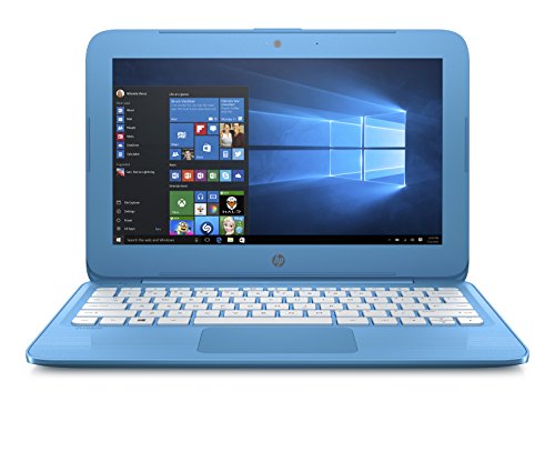 Book Cover HP Stream 11-Inch Laptop, Intel Celeron N4000 Processor, 4 GB RAM, 32 GB eMMC, Windows 10 S with Office 365 Personal for One Year (11-ah110nr, Blue)