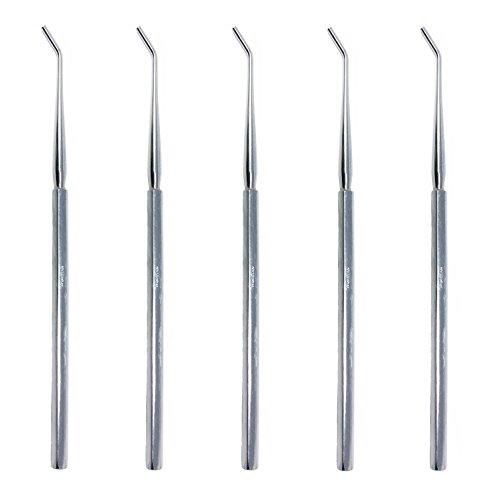 Edu-Labs Premium Quality Chrome and Seeker Mall Probe (Pack of 5)