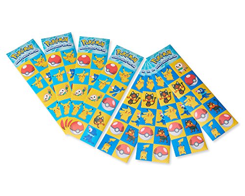American Greetings PokÃ©mon Sticker Sheets, 8-Count