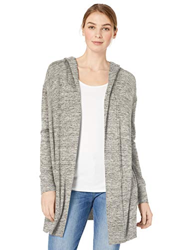 Amazon Brand - Daily Ritual Women's Supersoft Terry Hooded Open Sweatshirt