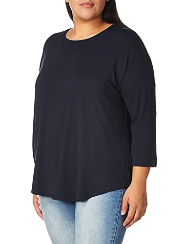 Amazon Brand - Daily Ritual Women's Jersey Rib-trim Drop-shoulder Scoop-neck Shirt
