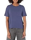 Daily Ritual Women's Jersey Oversized-Fit Short-Sleeve Crewneck Boxy Pocket T-Shirt