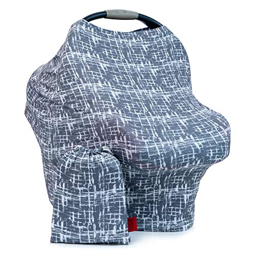 Everything For Baby- Premuim Baby Car Seat Cover,Extra Soft Nursing Cover, Breastfeeding Cover, Car Seat Canopy