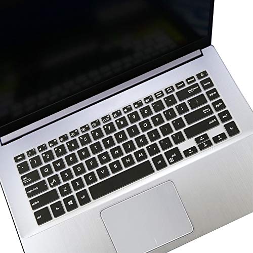 Keyboard Cover Compatible ASUS VivoBook S S15 15.6" /ASUS VivoBook F510UA S510 15.6" /ASUS ZenBook Pro UX550 UX580 15.6" [No Numeric Keypad] -Black