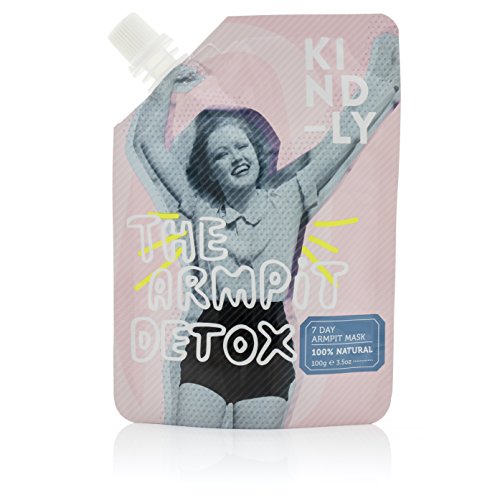 KIND-LY The Armpit Detox - 7 Day Underarm Detox Mask. Vegan, Cruelty-Free, Australian Made. (100g/3.5 oz) Transition to Natural Deodorant.