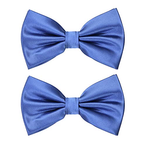 Book Cover Men's Classic Bow Tie Pre-tied Tuxedo Adjustable Pure Bow tie by Yakee Lemon Girls Party Princess Dress