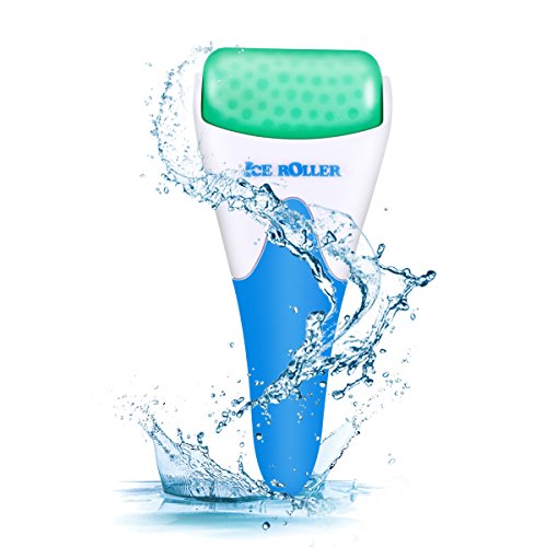 LATME Ice Roller for Face & Eye Mothers Day Gifts Idea Puffiness,Migraine,Pain Relief and Minor Injury,Skin Care Products (Green Roller)