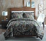 Realtree - CS11291FLGCRT Edge Full Comforter Set, Tan