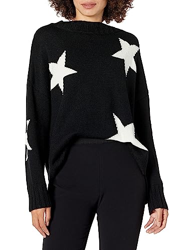 Cable Stitch Women's Intarsia Star Sweater