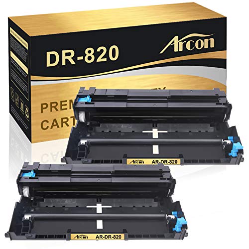 Arcon Compatible Drum Unit Replacement for Brother DR 820 DR820 DR-820 DR890 DR-890 Brother HL-L6200DW HL-L5000D HL-L5100DN HL-L5200DW MFC-L5900DW MFC-L5800DW MFC-L5850DW MFC-L6800DW Printer (2 Packs)