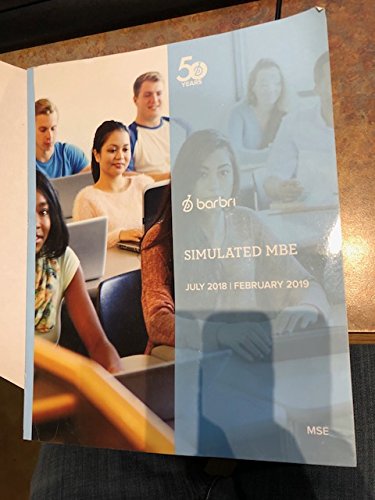 Simulated MBE July 2018 February 2019 Barbri