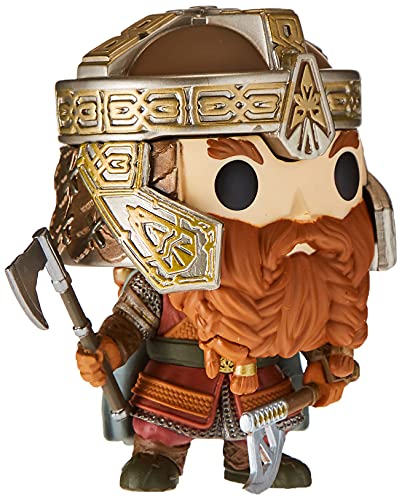 Book Cover Funko Pop Movies: Lord of The Rings - Gimli Collectible Figure, Multicolor