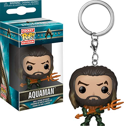 Funko 31191 Pop Keychain: Aquaman Movie - Arthur Curry As Gladiator Collectible Figure, Multicolor