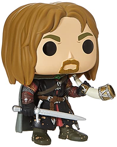 Book Cover Funko Pop Movies: Lord of The Rings - Boromir Collectible Figure, Multicolor