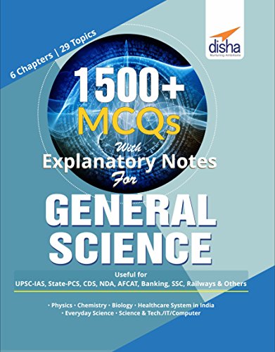 1500+ MCQs with Explanatory Notes For GENERAL SCIENCE
