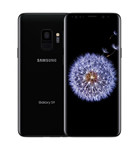 Book Cover Samsung Galaxy S9 Factory Unlocked Smartphone (US Version) 128GBÂ  - Midnight Black - [SM-G960UZKEXAA]