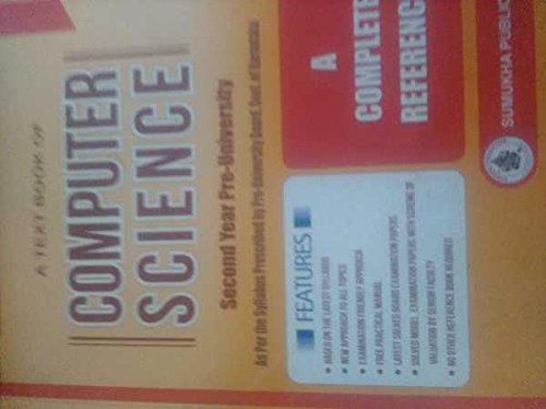 Computer Science Textbook Sumukha Publication