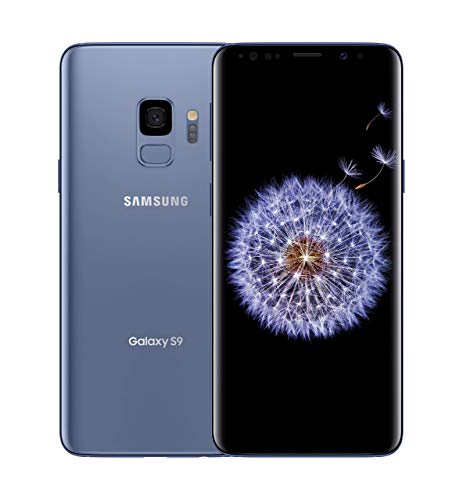 Samsung Galaxy S9 Factory Unlocked Smartphone (US Version) 128GB  - Coral Blue - [SM-G960UZBEXAA]