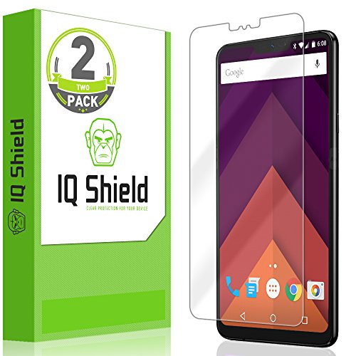 IQ Shield Screen Protector Compatible with LG G7 ThinQ (Works with LG G7+ ThinQ)(2-Pack) Anti-Bubble Clear Film