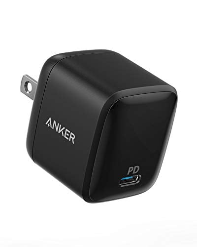 Book Cover USB C Charger [GaN Technology], Anker 30W Ultra Compact Type-C Wall Charger with Power Delivery, PowerPort Atom PD 1 for iPhone Xs/Max/XR, iPad Pro, MacBook 12'', Pixel, Galaxy S10/S9+/S9/S8 and More