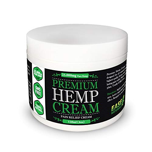Hemptopia Premium Organic Hemp Extract Cream For Pain Relief - 1000Mg Of Hemp Extract - All Natural - Arthritist Relief, Knee Pain, Muscle Pain, Back Pain, Joint Pain, And More...