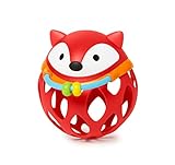 Skip Hop Baby Rattle Toy, Explore and More Roll Around Rattle, Fox