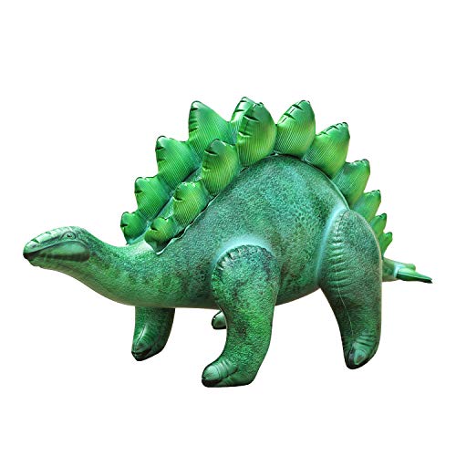 Book Cover Jet Creations DI-STE8 Inflatable Stegosaurus Dinosaur 46 inch Long- Great for Pool, Party Decoration, Birthday for Kids and Adults