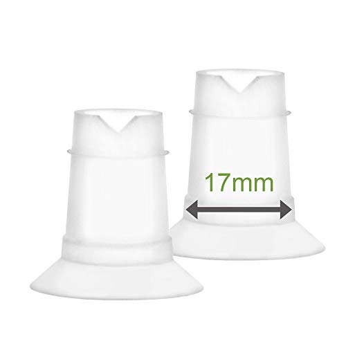 Maymom Flange Inserts 17 mm for Freemie 25 mm Collection Cup. 2pc/Each